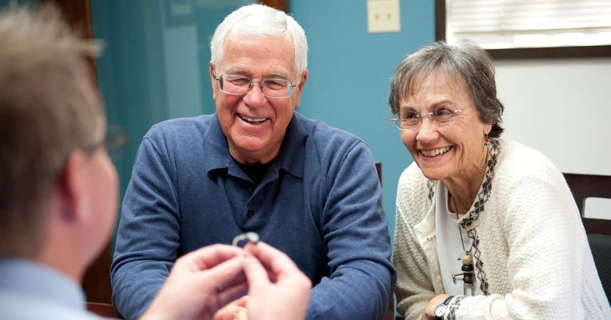 Happy Couple at Providers | Hearing Aid Center